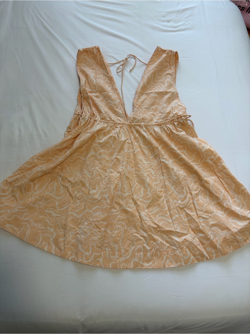Abercrombie & Fitch Babydoll Poplin Mini Dress